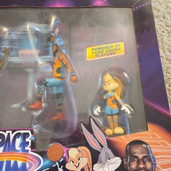 New Space Jam A New Legacy Elite Tune Squad 4 Action Figures Gold Chronos (47T) - Picture 3 of 4